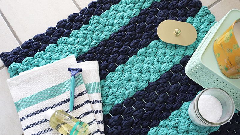 16 DIY Bath Mats To Restyle Your Bathroom - Full Home Living
